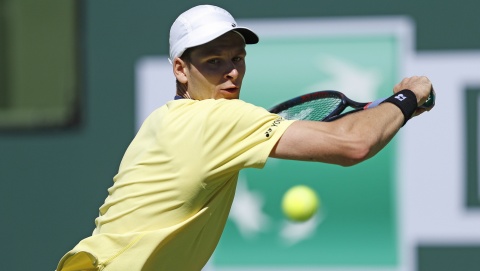 Turniej ATP w Indian Wells - polski tenisista zachwyca świat Znów wygrał z rywalem z czołówki rankingu ATP