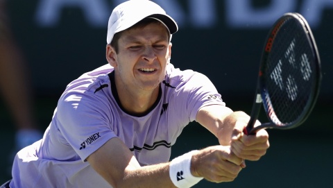 Turniej ATP w Indian Wells - Hurkacz zagra z Federerem w ćwierćfinale