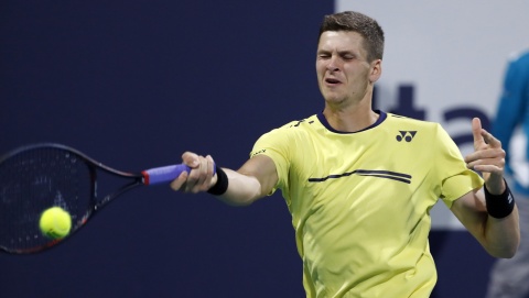 Turniej ATP w Miami - Hurkacz wyeliminował w drugiej rundzie Thiema