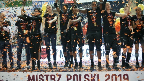 Ekstraklasa koszykarek  CCC Polkowice mistrzem Polski