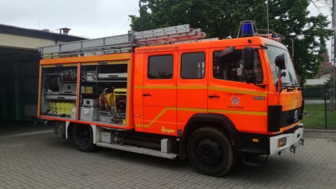 Marchewa dla strażaków z Gruczna. Nowy wóz bojowy za 1 euro