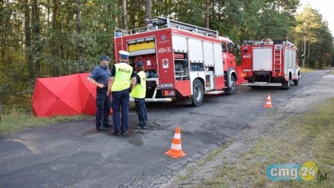 Tragedia w Miradzu. W wypadku zginęły cztery młode osoby [zdjęcia]