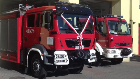 Nowy samochód ratowniczy trafił do mogileńskich strażaków