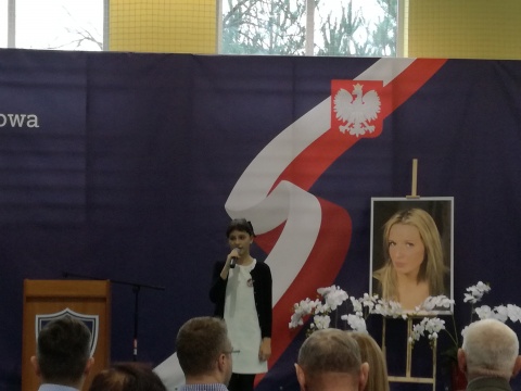 Agata Mróz została patronką Szkoły Podstawowej w Niemczu