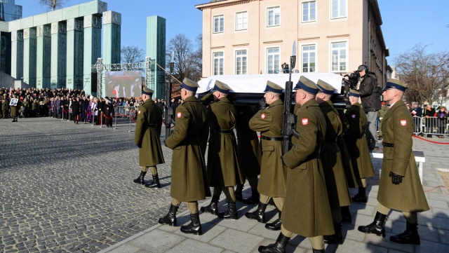 Uroczystości pogrzebowe byłego premiera Jana Olszewskiego