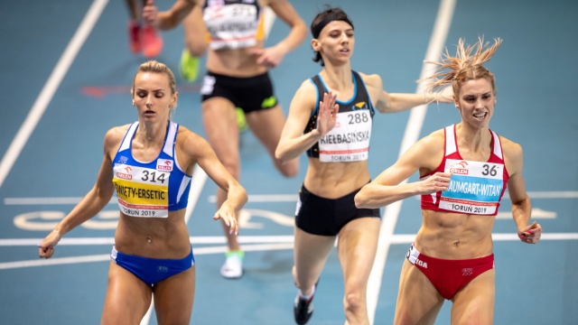 Lekkoatletyczne HMP w Toruniu - złoty medal Baumgart-Witan na 400 m