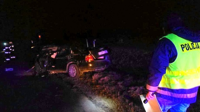 Policja zatrzymała kierowcę zbiegłego z miejsca wypadku koło Świecia