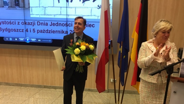 Konsul z Bydgoszczy uhonorowany za swoją pracę przez prezydenta Niemiec