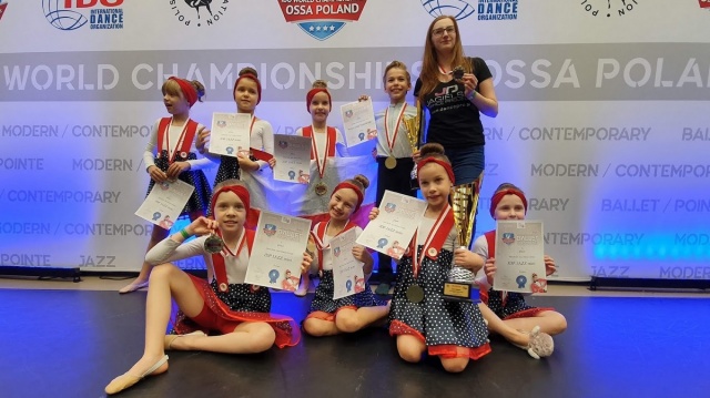 Siedmiolatki z Torunia wytańczyły tytuł mistrza świata w Rawie Mazowieckiej