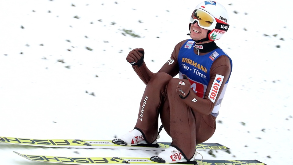 Na zdjęciu Kamil Stoch, piąty zawodnik 67. TCS w Innsbrucku. Fot. PAP/Grzegorz Momot