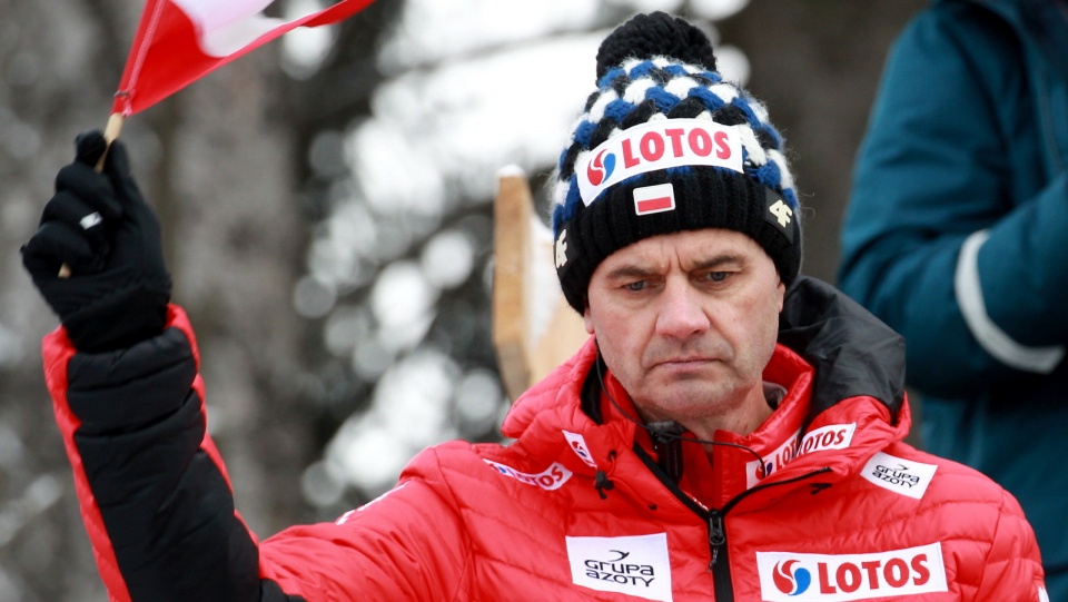Na zdjęciu Stefan Horngacher, trener polskich skoczków narciarskich. Fot. PAP/Grzegorz Momot