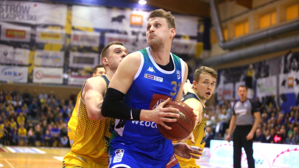 Zdjęcie z meczu BM Slam Stal Ostrów Wlkp. kontra Anwil Włocławek w 15. kolejce ekstraklasy koszykarzy 2018/2019. Fot.PAP/Tomasz Wojtasik