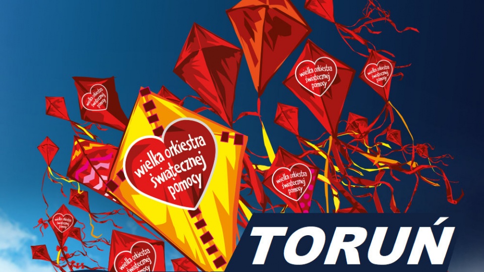 W tym roku na ulice Torunia wyjdzie ich 367 wolontariuszyGrafika: facebook.com/wosp.torun