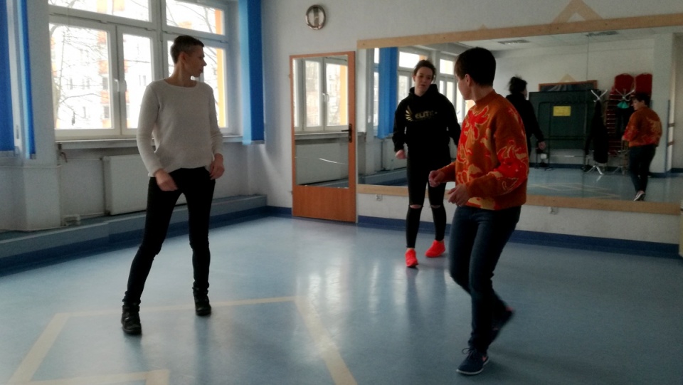 Taniec przeciw przemocy! 26 stycznia w toruńskim klubie "Sobótka" odbyła się pierwsza próba. Fot. Michał Zaręba