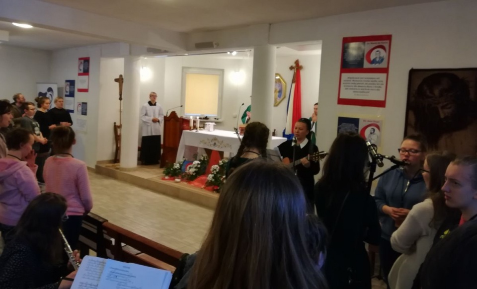 Młodzie z diecezji przeżywali wspólnie Światowe Dni Młodzieży na Piaskach/fot. Ewa Dąbrowska