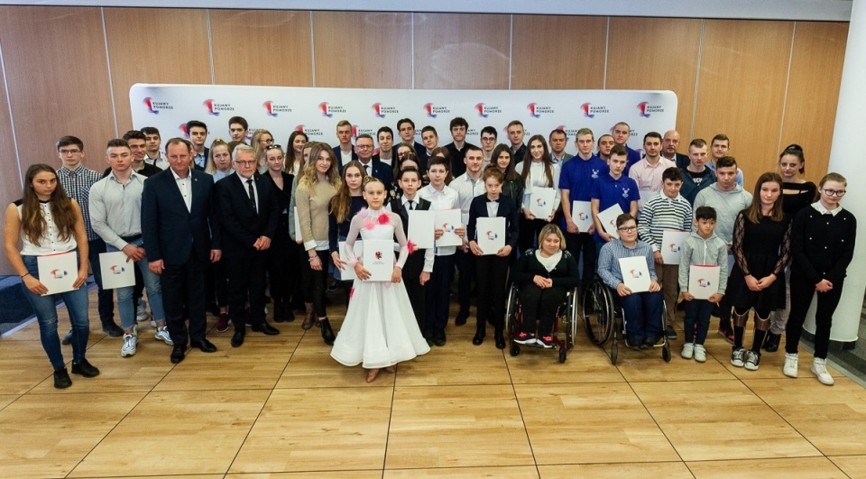 Gala marszałkowskich stypendiów sportowych 2019, fot. Filip Kowalkowski dla UMWKP