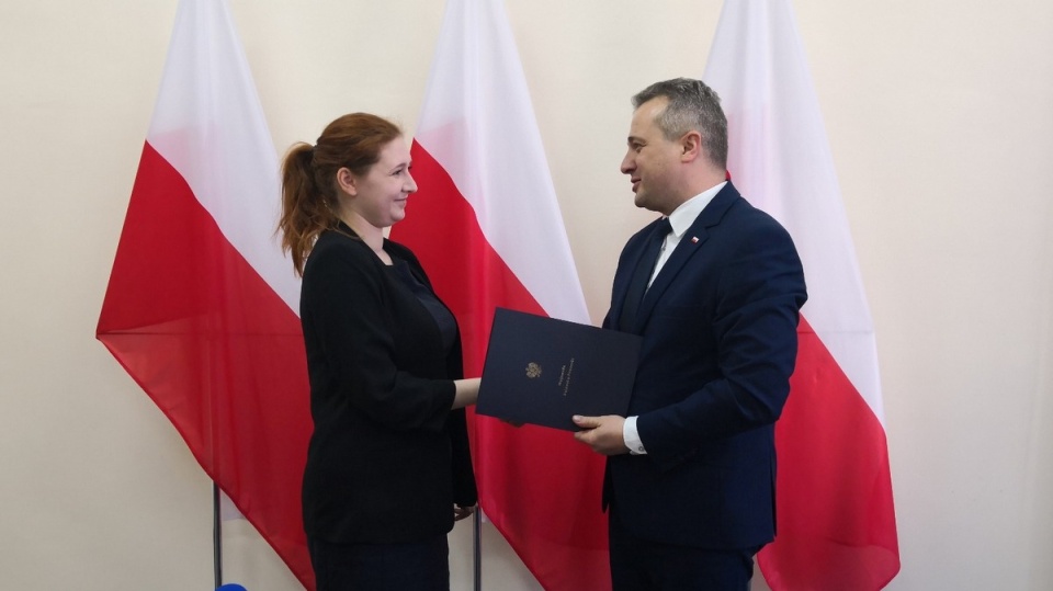 Anna Gembicka stwierdziła, że nominacja to dla niej duże wyzwanie, ale także nadzieja, że będzie mogła realnie przyczynić się do rozwoju naszego województwa/fot. materiały Urzędu Wojewódzkiego