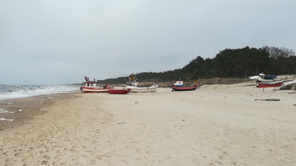 Plaża w Dąbkach/fot. Magdalena Gill