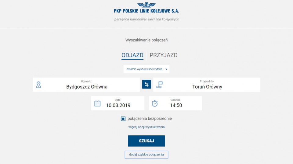 Nowy rozkład jazdy dostępny jest na https://portalpasazera.pl