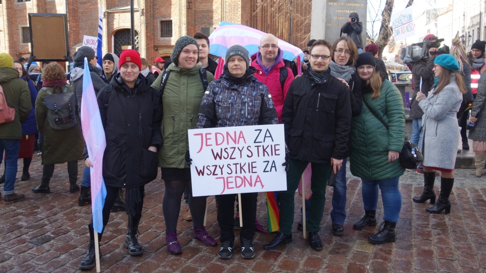 W manifestacji uczestniczyły osoby w różnym wieku, i mężczyźni i kobiety. Fot. Michał Zaręba