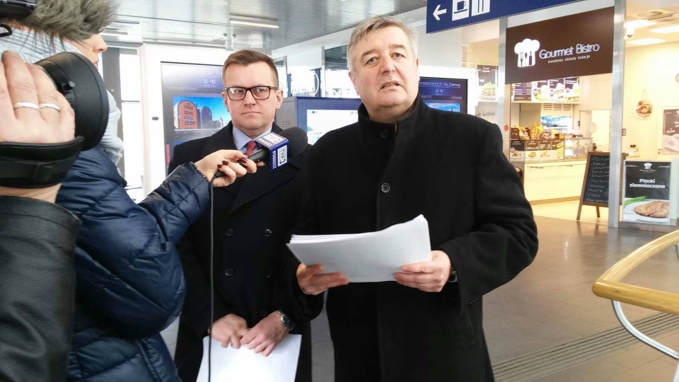 - Pierwsze prace rozpoczną się pod koniec tego roku - mówi Andrzej Walkowiak (P), przewodniczący Rady Regionalnej Porozumienia Jarosława Gowina. Fot. Damian Klich