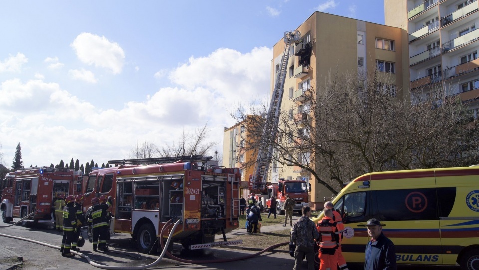 Właściciel mieszkania - pan Krzysztof stracił wszystko - meble, dokumenty, ubrania... /fot. Archiwum