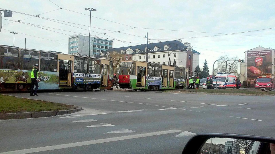 Nawet bez ruchu pieszych na rondzie często dochodzi do wypadków. Fot. Archiwum