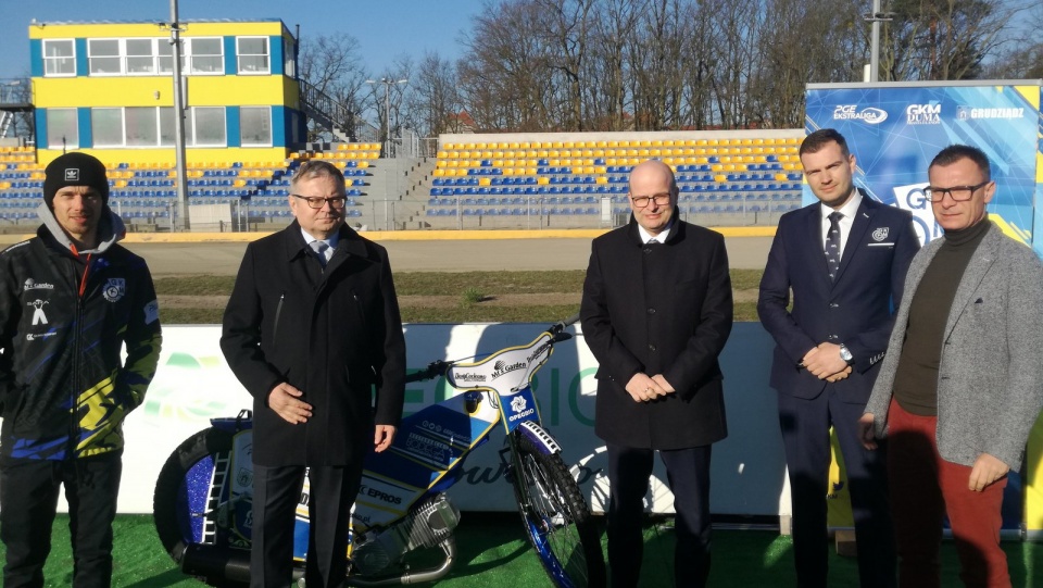 Grudziądzka spółka OPEC została strategicznym sponsorem Grudziądzkiego Klubu Motocyklowego. Fot. Marcin Doliński