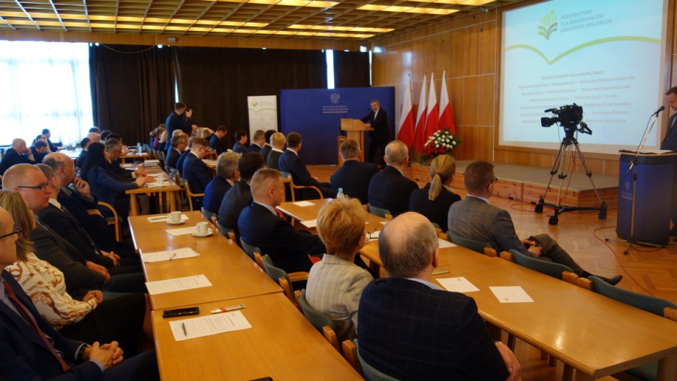 Konferencja pt. „Perspektywy dla mieszkańców obszarów wiejskich” w Przysieku/fot. Andrzej Krystek