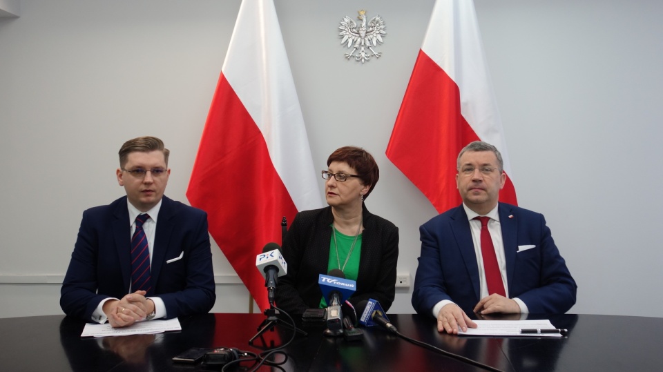 Konferencja w toruńskiej delegaturze kuratorium oświaty. Fot. Michał Zaręba