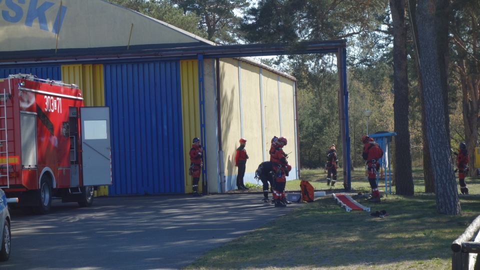 Ćwiczenia na lotnisku Aeroklubu Pomorskiego w Toruniu/fot. Michał Zaręba