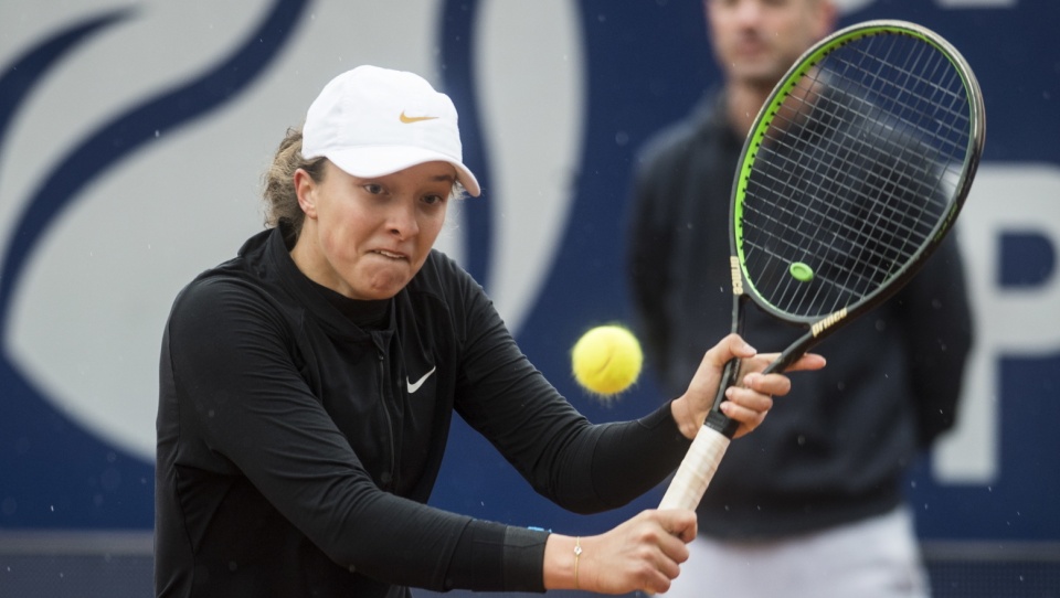 Na zdjęciu Iga Świątek, najlepsza aktualnie polska tenisistka w rankingu WTA. Fot. PAP/EPA/ALESSANDRO CRINARI