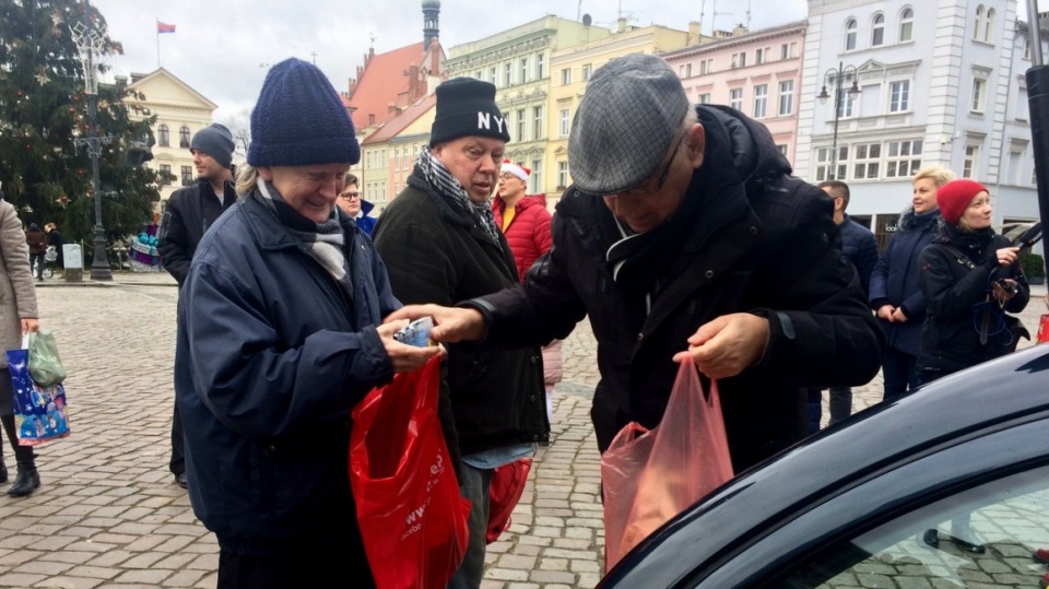 Tak wyglądała zimowa odsłona charytatywnej akcji na Starym Rynku/fot. Kamila Zroślak/archiwum