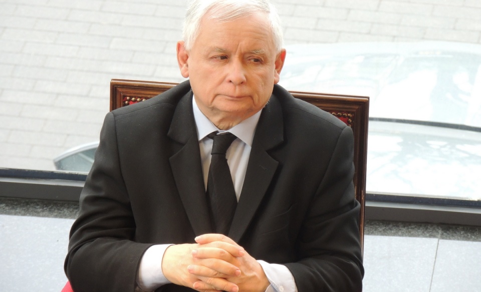 Jarosław Kaczyński wygłosił wykład w Muzeum Diecezjalnym we Włocławki/fot. Marek Ledwosiński