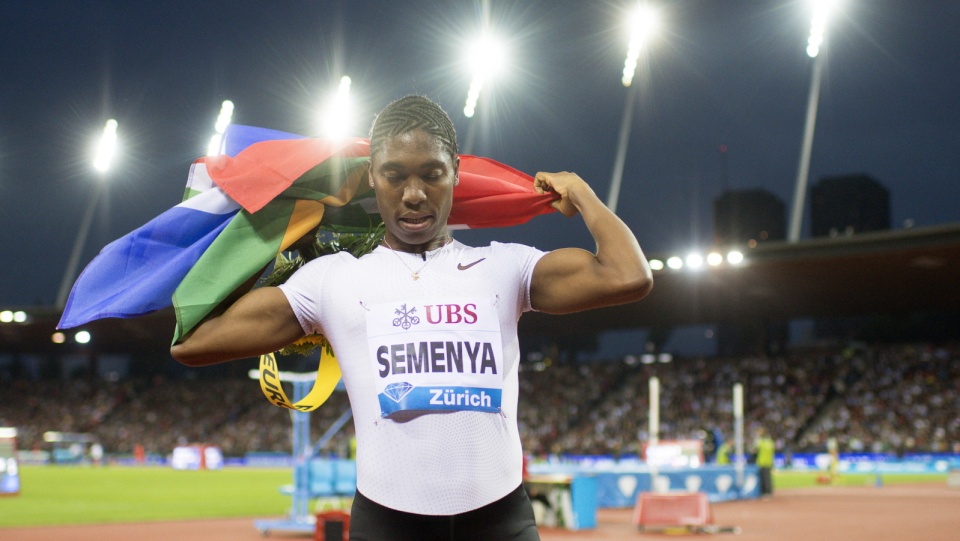 Na zdjęciu Caster Semenya. Fot. PAP/EPA/ENNIO LEANZA