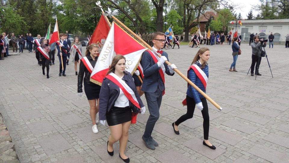 Obchody Święta Konstytucji we Włocławku. Fot. Marek Ledwosiński