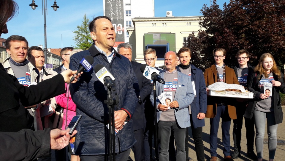 Radosław Sikorski zaprasza na eurowybory/fot. Tatiana Adonis