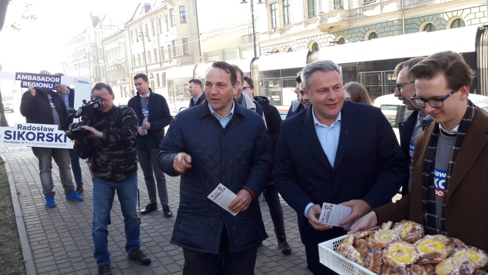 Radosław Sikorski zaprasza na eurowybory/fot. Tatiana Adonis