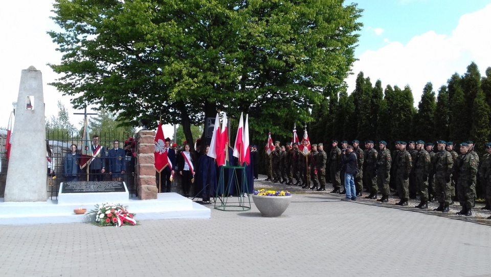 Obchody 74. rocznicy zakończenia II Wojny Światowej w Inowrocławiu/fot. Tomasz Gronet