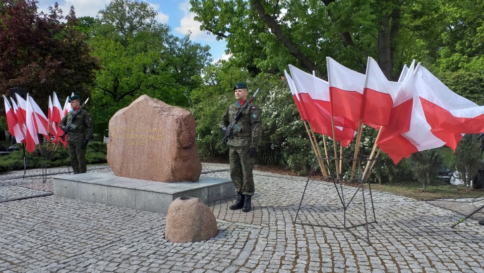 Obchody 74. rocznicy zakończenia II Wojny Światowej w Toruniu/fot. Adriana Andrzejewska