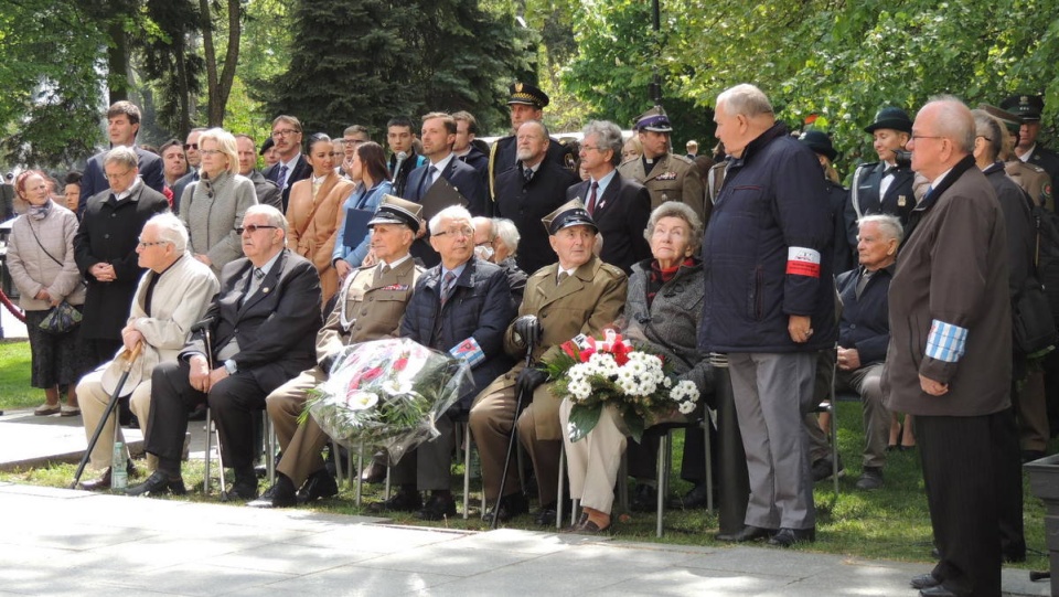 Obchody 74. rocznicy zakończenia II Wojny Światowej w Bydgoszczy/fot. Tatiana Adonis