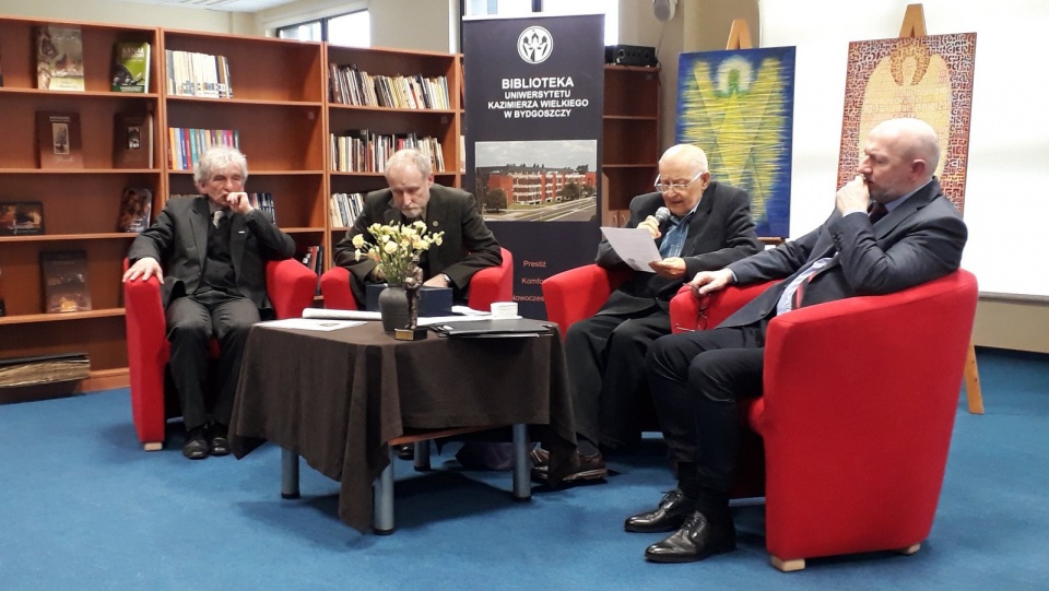 Jubileuszowe spotkanie odbyło się w Bibliotece Głównej UKW. Fot Ewa Dąbska