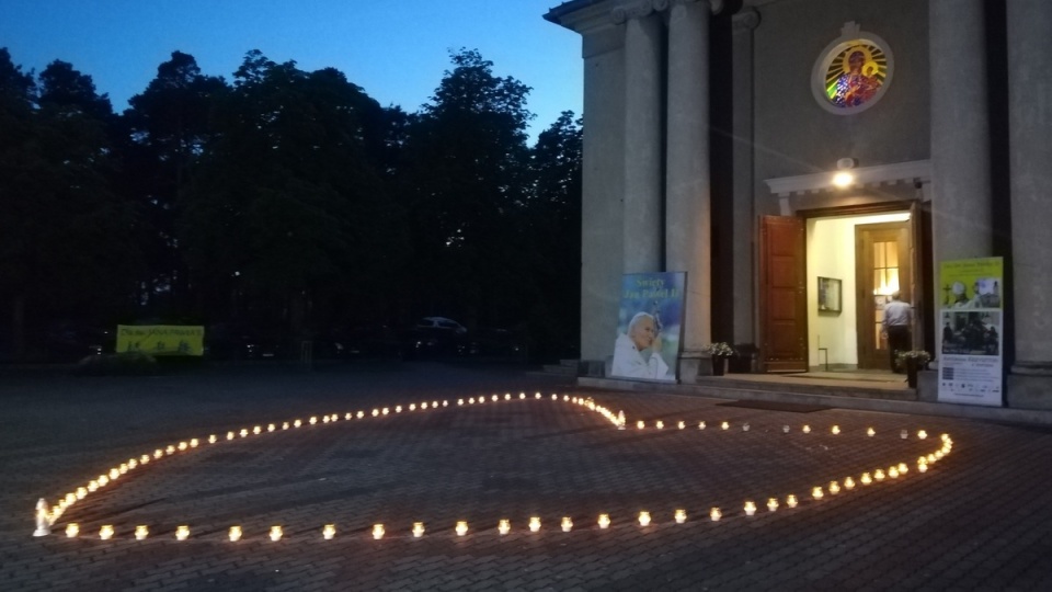 Bieg Papieski i rajd rowerowy dla Jana Pawła II w podbydgoskiej Brzozie/fot. Ewa Dąbrowska