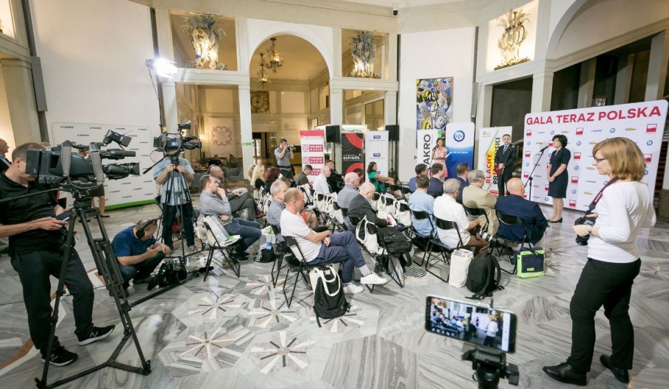 Konferencja w sprawie laureatów konkursu „Teraz Polska” i „Wybitny Polak”./fot. Kamil Broszko/nadesłane