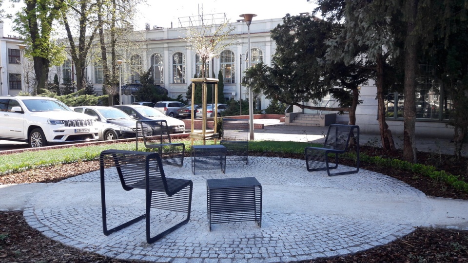 Jakie plany dotyczące rekreacji i zieleni ma miasto, o tym, m.in. można dowiedzieć się z prezentowanego studium. Na zdjęciu park kieszonkowy u zbiegu al. Mickiewicza i Gdańskiej/fot. Tatiana Adonis/archiwum