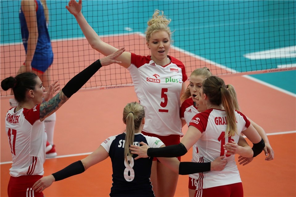 W meczu z Serbią polskie siatkarki (na zdjęciu) miały mało powodów do zadowolenia. Fot. materiały prasowe/volleyball.world