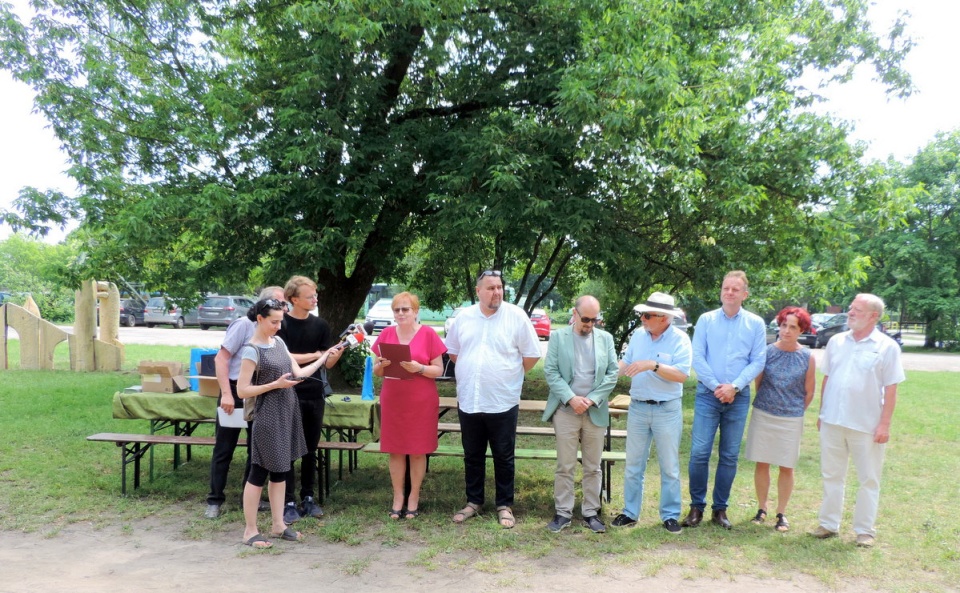 Ogólnopolski Plener Rzeźbiarski Myślęcinek 2019./fot. Lech Przybyliński