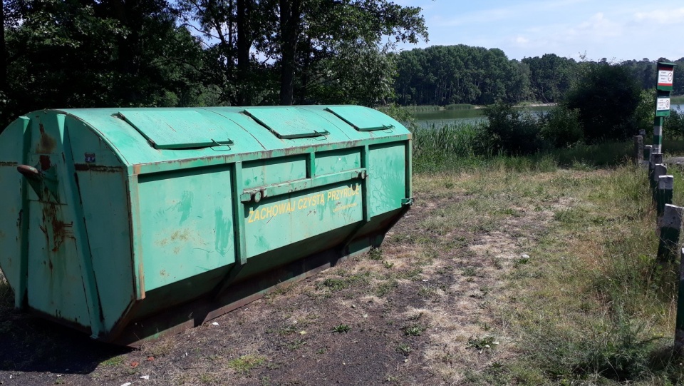 Turyści narzekają na brak śmietników - leśniczy apeluje o zabieranie nieczystości ze sobą. Fot. Kamila Zroślak