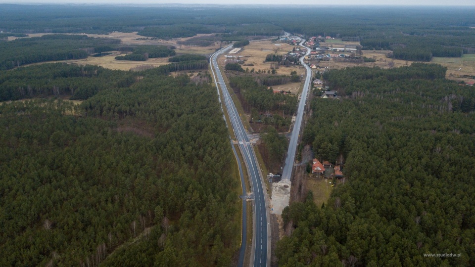 Tak wyglądała budowana obwodnica Płazowa. Fot. Nadesłana