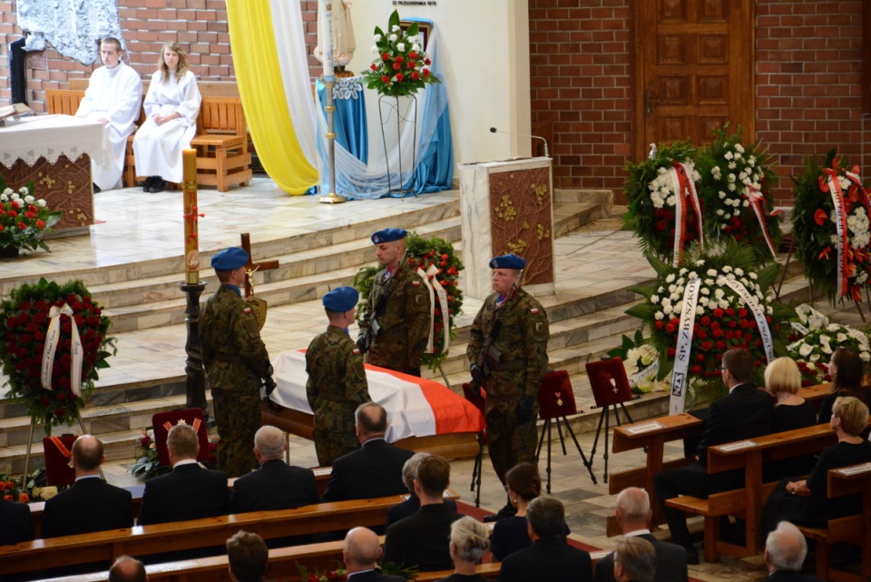 Ostatnie pożegnanie gen. Zbigniewa Nowka./fot. Sławomir Jezierski